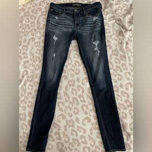 Express mid-rise legging skinny jeans